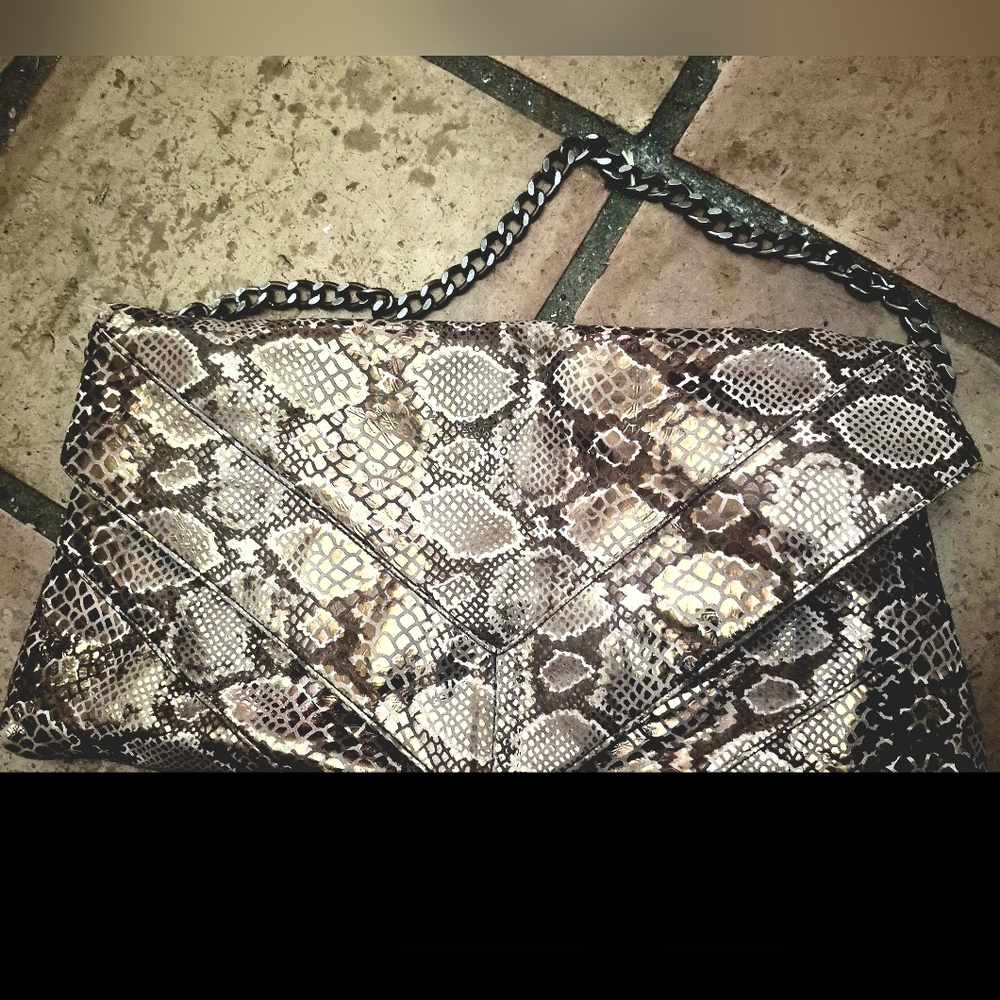 Foley & Corinna  "Snakeskin"  Convertible Clutch